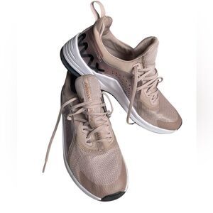 Nike Women's Athletic Shoes in Beige and Black